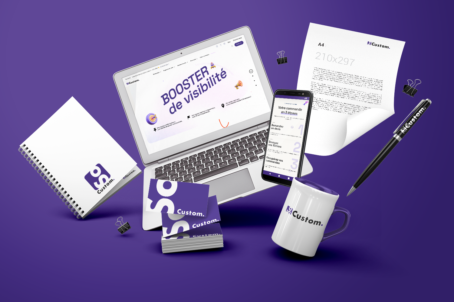 L'atelier So custom à Strasbourg vous propose tout son panel de la communication par l'image.