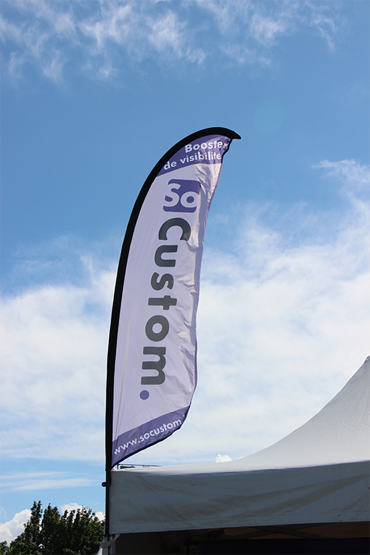 Beach flag so custom au NL contest